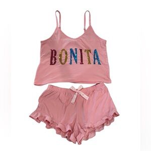 Bonita Pink Pajama Set